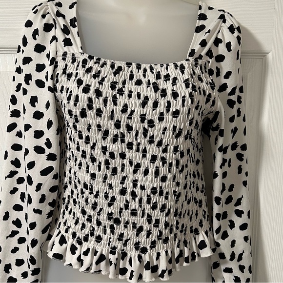 Lark + Grey Black and White Blouse - Picture 2 of 4